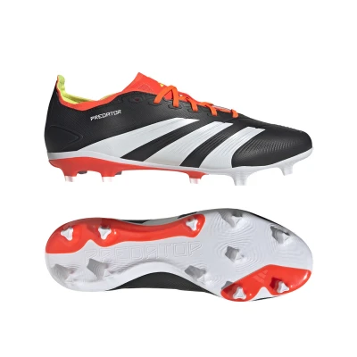Adidas Predator League L M FG core black/cloud white/solar red pánské outdoorové fotbalové kopačky