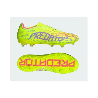 Adidas Predator Pro M FG lucid lemon/blue fusion/lucid pink pánské outdoorové fotbalové kopačky