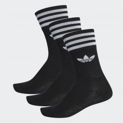 Adidas Solid CREW SOCK S21490 Ponožky 3 KS PO Adidas Solid CREW SOCK S21490 Ponožky 3 KS PO