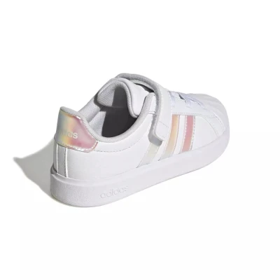 Adidas Streettalk K cloud white/iridescent/core white dívčí tenisky