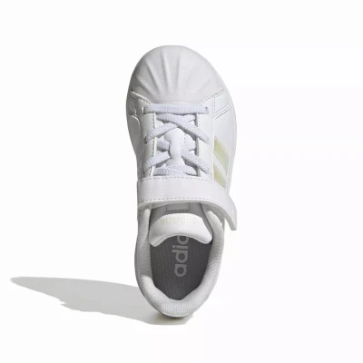 Adidas Streettalk K cloud white/iridescent/core white dívčí tenisky