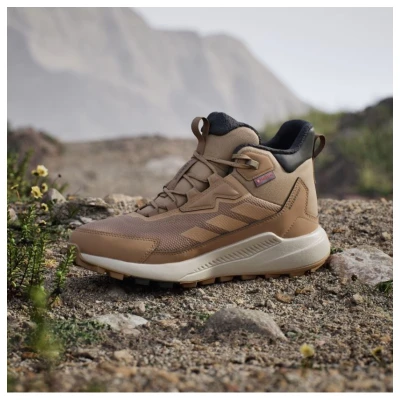 Adidas Terrex Anylander ClimaWarm+ M cardboard/cardboard/core black pánské kotníkové zimní boty