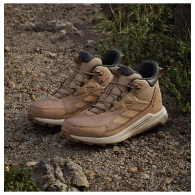 Adidas Terrex Anylander ClimaWarm+ M cardboard/cardboard/core black pánské kotníkové zimní boty