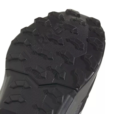 Adidas Terrex AX4R CW+ Jr core black/matte silver/grey six juniorské kotníkové zimní boty