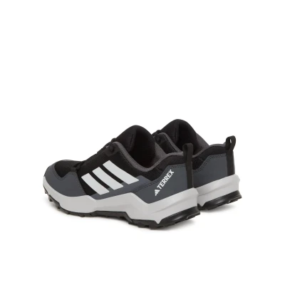 Adidas Terrex AX4S Jr core black/grey two/grey six juniorská nízká turistická obuv