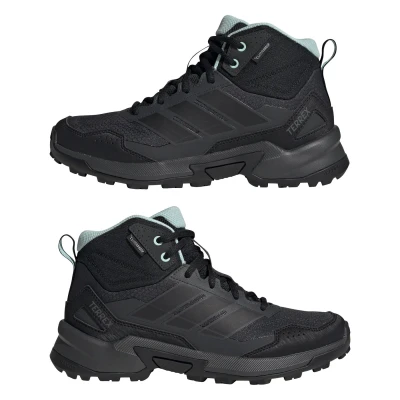 Adidas Terrex Eastrail 3 Mid CP W carbon/core black/semi flash aqua dámská kotníková turistická obuv