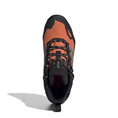 Adidas Terrex Skychaser AX5 Mid GTX Clima M core black/matte silver/semi impact orange pánská kotníková turistická obuv