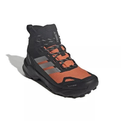 Adidas Terrex Skychaser AX5 Mid GTX Clima M core black/matte silver/semi impact orange pánská kotníková turistická obuv