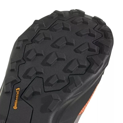 Adidas Terrex Skychaser AX5 Mid GTX Clima M core black/matte silver/semi impact orange pánská kotníková turistická obuv