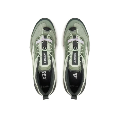 Adidas Terrex Skychaser W linen green/off white/silver dawn dámská nízká turistická obuv