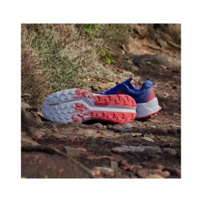 Adidas Terrex Soulstride Flow M dash grey/pure ruby/semi lucid blue pánská běžecká trailová obuv