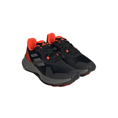 Adidas Terrex Soulstride M core black/grey four/solar red pánská běžecká trailová obuv