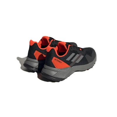Adidas Terrex Soulstride M core black/grey four/solar red pánská běžecká trailová obuv