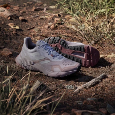 Adidas Terrex Soulstride W preloved fig/grey one/burgundy dámská běžecká trailová obuv