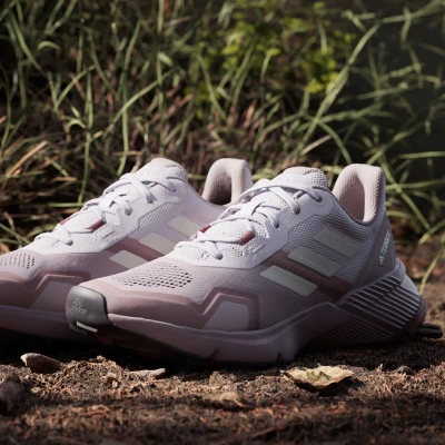 Adidas Terrex Soulstride W preloved fig/grey one/burgundy dámská běžecká trailová obuv