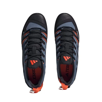 Adidas Terrex Swift Solo 2.0 wonder steel/core black/impact orange pánská nízká turistická obuv