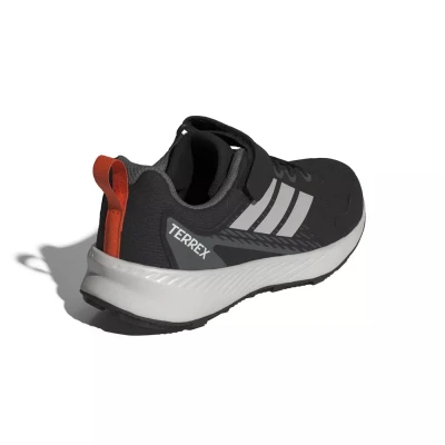 Adidas Terrex Tracefinder K core black/grey one/semi impact orang dětská nízká turistická obuv