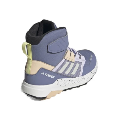 Adidas Terrex Trailmaker High Cold.Rdy orbvio/wonwhi/halblu juniorská vysoká turistická obuv