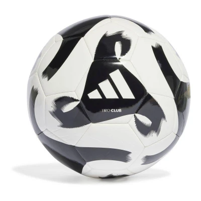 Adidas TIRO CLB WHITE/BLACK fotbalový míč