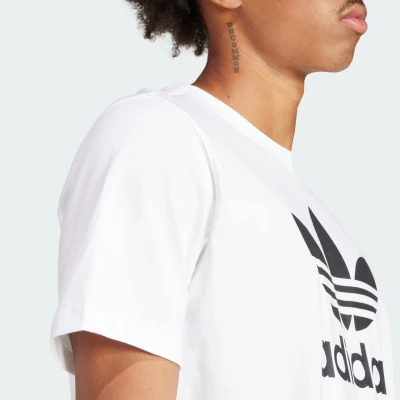 Adidas Trefoil t-shirt-White pánské tričko