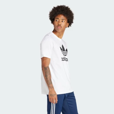 Adidas Trefoil t-shirt-White pánské tričko