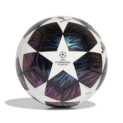 Adidas UCL CLB F BLACK/WHITE fotbalový míč