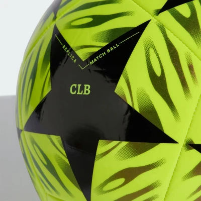 Adidas UCL CLB F SYELLO/BLACK fotbalový míč