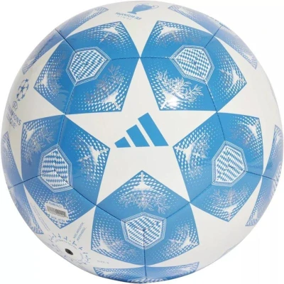 Adidas UCL Club 24/25 Knockout Phase-White/Blue fotbalový míč