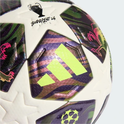 Adidas UCL PRO F DPURPL/WHITE/SYELLO fotbalový míč