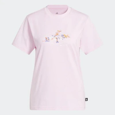 Adidas W ELEM FLRL TEE JP0114 dámské tričko Adidas W ELEM FLRL TEE JP0114 dámské tričko