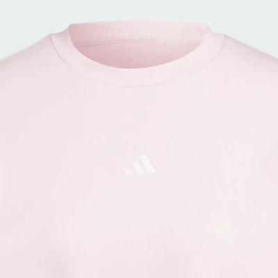 Adidas W SL FC SWT CLPINK/WHITE dámská mikina