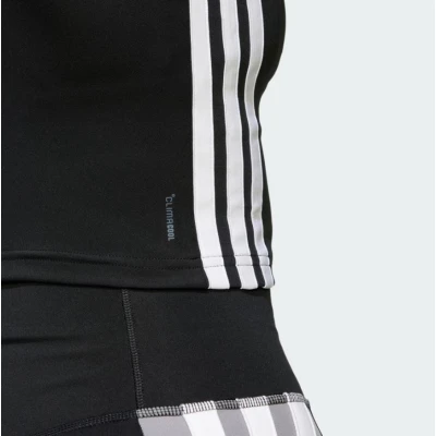 Adidas WE 3S CROP TANK BLACK/WHITE dámské tílko