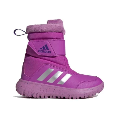 Adidas Winterplay purple burst/silver metalic/preloved purple dívčí zimní boty