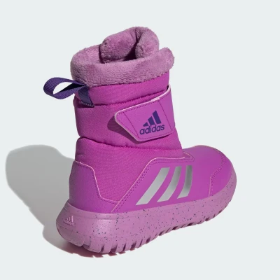 Adidas Winterplay purple burst/silver metalic/preloved purple dívčí zimní boty