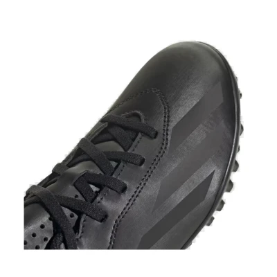 Adidas X CrazyFast.4 Jr TF core black/core black/core black chlapecké fotbalové kopačky turfy
