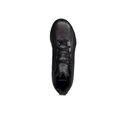 Adidas X CrazyFast.4 Jr TF core black/core black/core black chlapecké fotbalové kopačky turfy