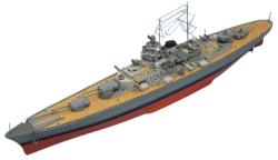 Aero-Naut stavebnice bitevní lodi Bismarck + sleva 500,- na příslušenství