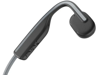 AfterShokz OpenMove šedá bezdrátová sluchátka s kostním přenosem zvuku