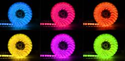 Aga 2x Bluetooth RGB LED pásek 5m + ovladač + zdroj