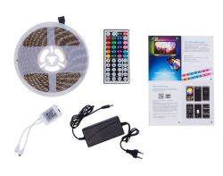 Aga 2x Bluetooth RGB LED pásek 5movladačzdroj (VÝPRODEJ)
