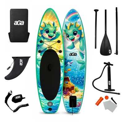 Aga Dětský Paddleboard DS2214 250x60x10 cm set s pádlem a pumpou