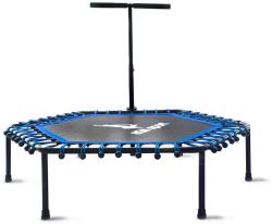 Aga FITNESS Trampolína 130 cm Modrá + madlo