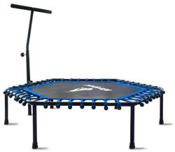 Aga FITNESS Trampolína 130 cm Modrá + madlo (VÝPRODEJ)