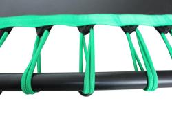 Aga FITNESS Trampolína 130 cm Zelená + madlo (VÝPRODEJ)