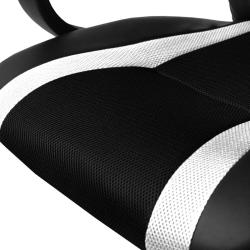 Aga Herní židle MR2060 Černo - Bílé (VÝPRODEJ)