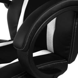 Aga Herní židle MR2060 Černo - Bílé (VÝPRODEJ)