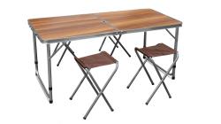 Aga MR4100 Kempingový skládací set Hnědý