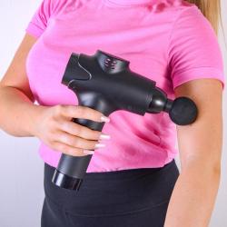 Aga Masážní pistole DS1602 Černá (VÝPRODEJ)