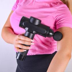 Aga Masážní pistole DS1604 Černá (VÝPRODEJ)