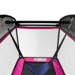 Aga Obdélníková trampolína 122x183 cm - růžová
